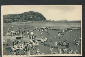 Somerset Postcard - Minehead, North Hill & The Beach    RS18224