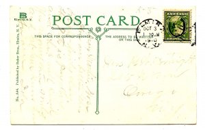 NY - Elmira. Eldridge Park, Lake Scene