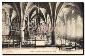 Old Postcard Figeac Chapel of Our Lady of Pity