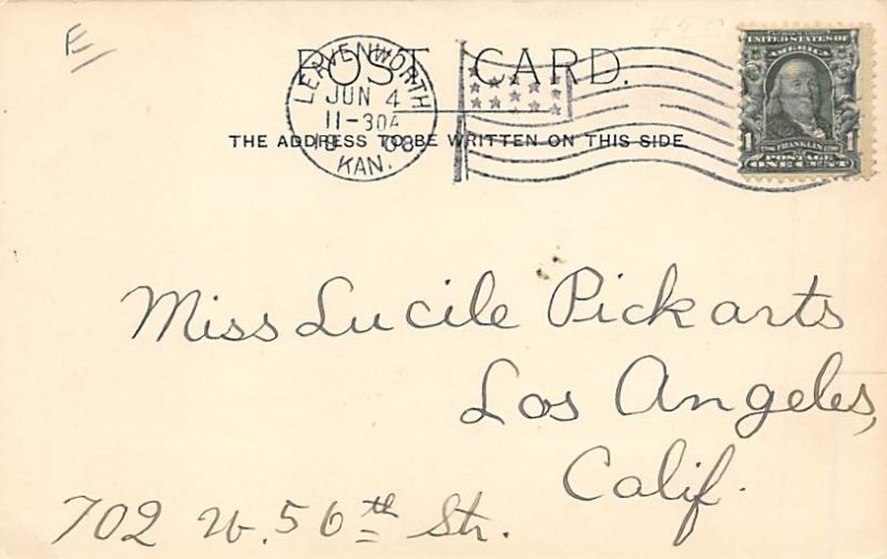 Prisons US Military Prison Fort Leavenworth, Kansas, USA 1908