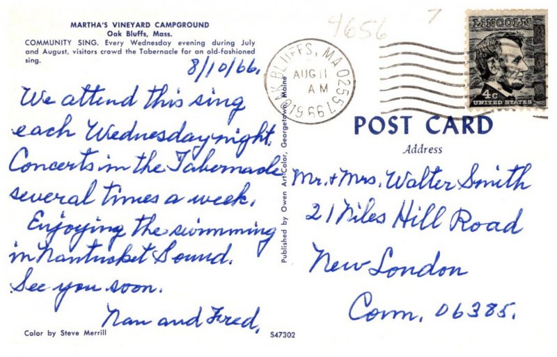 Massachusetts  Oak Bluffs  Martha's Vineyard Campgound