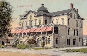 ELKS HOME ELIZABETH NJ~VICTORIAN STYLE~LINE & CO #140 PUBL POSTCARD 1910s