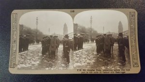 WWI, F.M. Sir Douglas Haig, inspection sailors, raids of Ostend, Zeebruggs