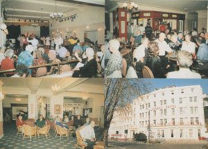OAP Dancing at Torbay Hotel Torquay Devon Postcard