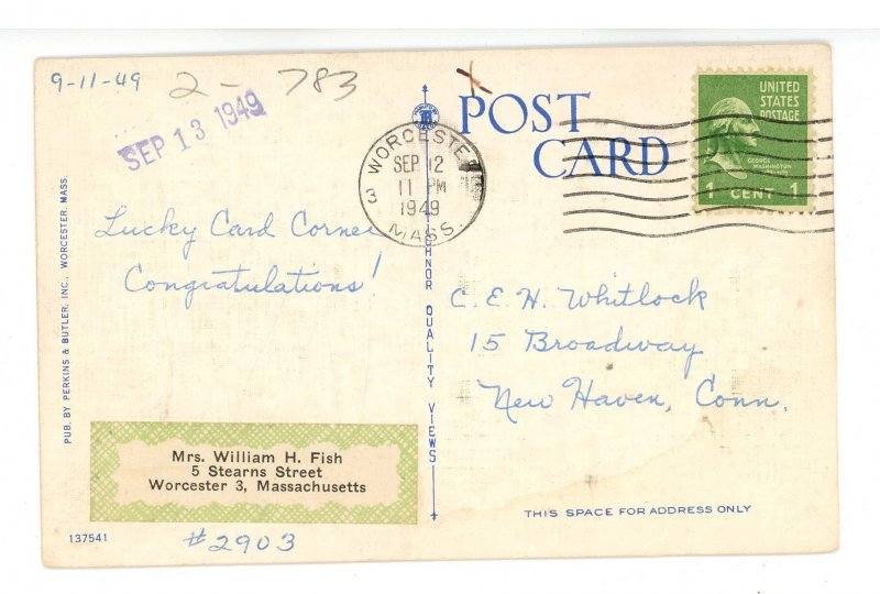 MA - Worcester. The Armory, Women's Club, North High School