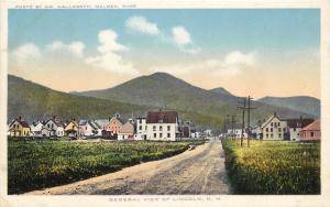 Chromograph Postcard General Town View of Lincoln NH Grafton County Unposted