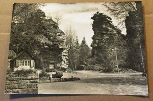 UNUSED PHOTO POSTCARD - GREIFENSTRINE AT EHRENFRIEDERSDORF, GERMANY