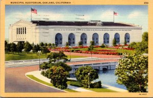 California Oakland Municipal Auditorium 1944