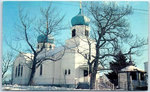 Postcard - Beautiful Greek Russian Orthodox Church - Kodiak, Alaska