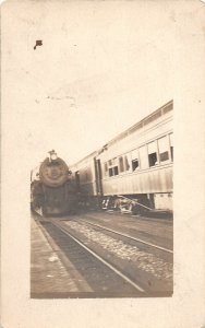 G48/ Interesting Real Photo RPPC Postcard c1910 Railroad Locomotive 18