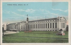 Postcard Federal Prison Atlanta GA Georgia