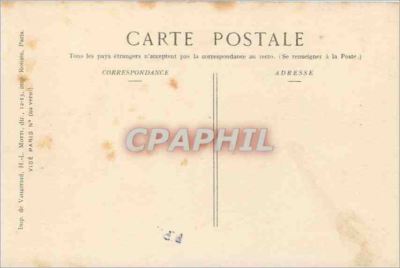 Old Postcard War 1914-1915 - Senlis Street Bellone