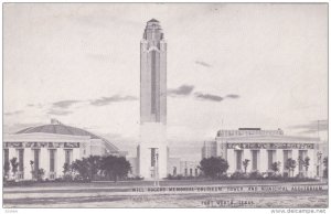 Will Rogers Memorial Coliseum, Tower, Municipal Auditorium, FORT WORTH, Texas...