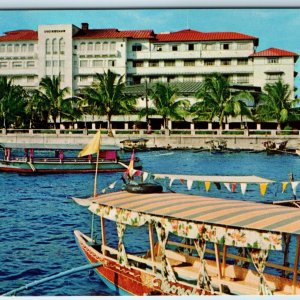 1961 Manila PI Pasig River Sightseeing Tour Boats Pan American World Airway A225