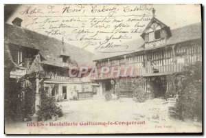 Old Postcard Dives William the Conqueror Hostellerie