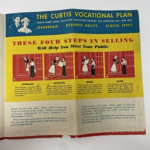 The Curtis Plan 1952 Magazine Subscription Pamphlet