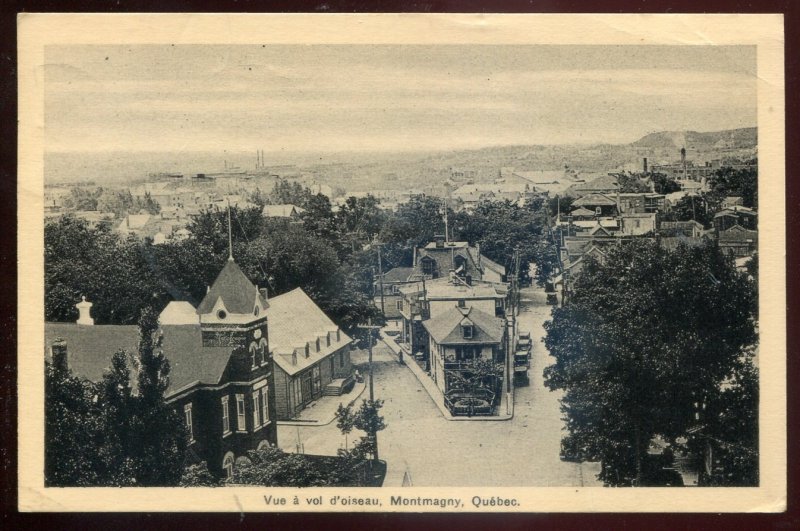 h2786 - MONTMAGNY Quebec Postcard 1937 Manoir Paquet Hotel