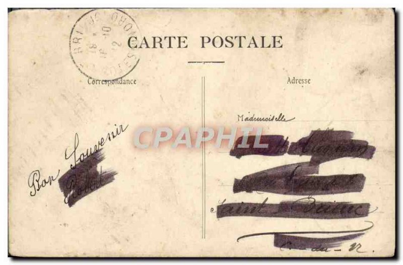 Old Postcard Moncontour railway line