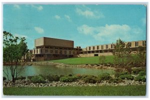 1965 School Music Building North Campus University Ann Arbor Michigan Postcard