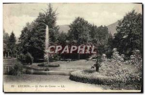 Old Postcard Luchon Casino Park