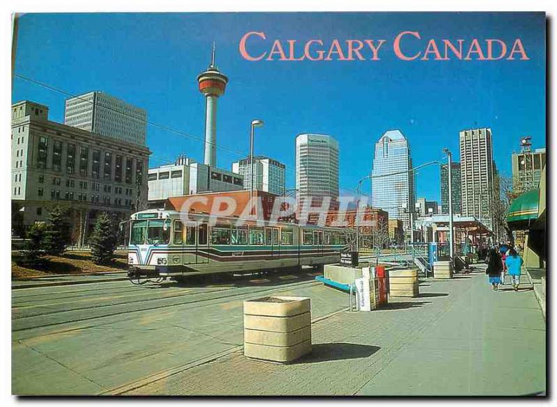  Moderne schnelle Durchfahrt Postkarten-Calgarys Kanada Calgary S