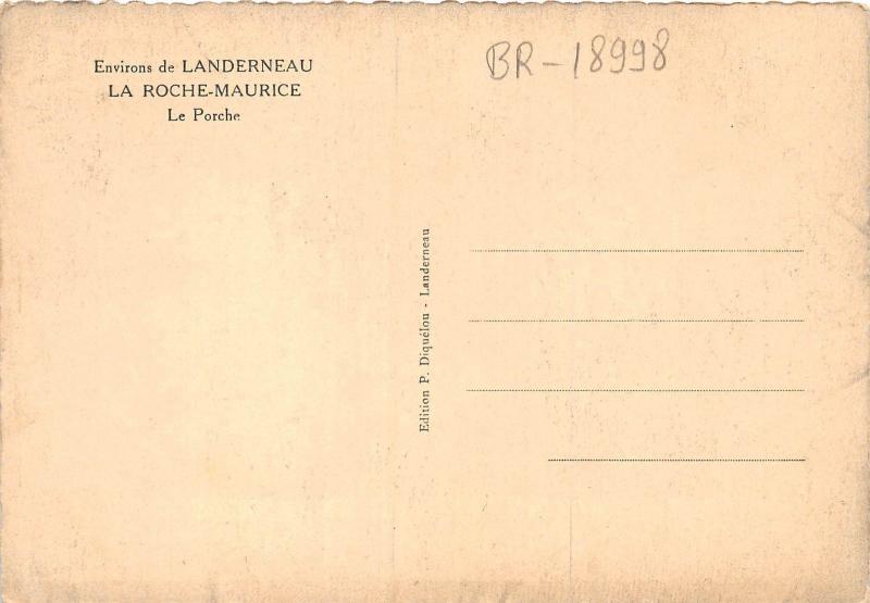 BR18998 Landereneau la Roche Maurice la porche france