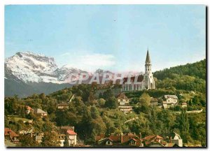 Modern Postcard Annecy Church of the Visitacion and the Spinner