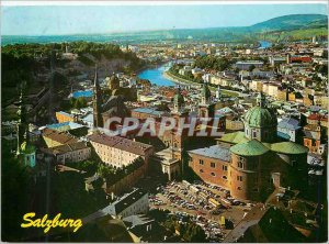 Postcard The Old City of Salzburg Festival