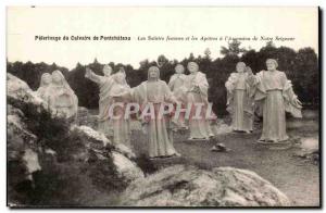 Old Postcard Pilgrimage of Calvary of Pontchateau The holy women and the apos...