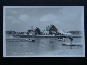 Dorset MUDEFORD Haven House Inn & Ferries (2) c1950's RP Postcard