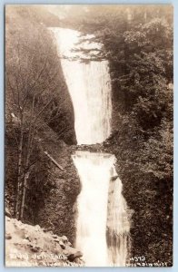 1920's RPPC CROSS & DIMMITT #372*BRIDAL VEIL FALLS*COLUMBIA RIVER HIGHWAY