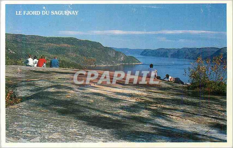 Modern Postcard The Saguenay Fjord Landscape of Mysteries and the Unknown Fjo...