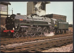 Railways Postcard - Trains - B.R.7 'Britannia' Class 4-6-2 70015 'Apollo' - 8014