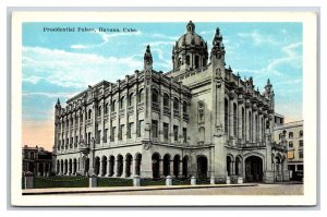 Presidential Palace Havana Cuba UNP WB Postcard I20