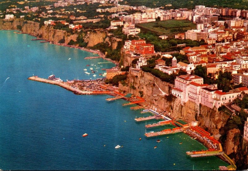 Italy Sorrento Veduta Aerea