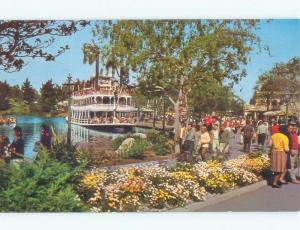 Pre-1980 MARK TWAIN BOAT AT DISNEYLAND Anaheim - Los Angeles California CA E3943