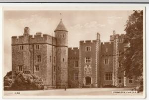 Somerset; Dunster Castle 1020 RP PPC By Dearden & Wade, Unposted, c 1950's  