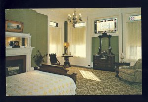 Proctor, Vermont/VT Postcard, Wilson Castle, Victorian Bedroom, Stained Glass