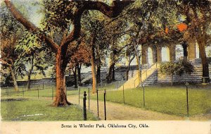 Wheeler Park Scene Oklahoma City OK 