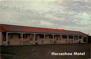 NY, Clayton, New York, Horseshoe Motel, Exterior, Dexter Press No 28272-B