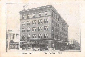 Chattanooga Tennessee Grand Hotel Vintage Postcard AA25069