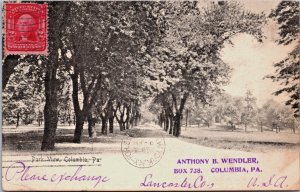 Park View Columbia Pennsylvania Vintage Postcard C210