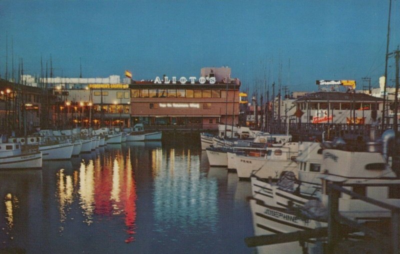 America Postcard - Fisherman's Wharf, San Francisco, California   RS24852