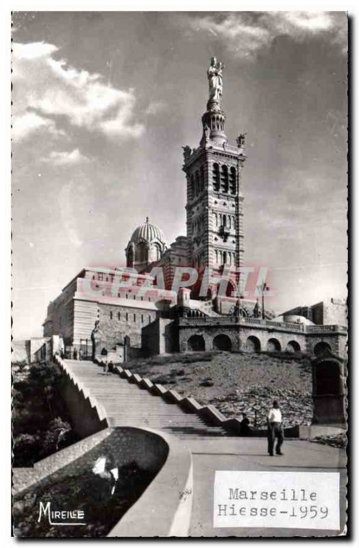 Postcard Old Marseille Hiesse 1959