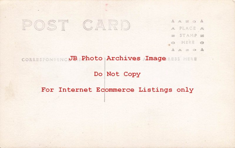 MT, Baker, Montana, RPPC, Street Scene, Business Section, Booen Photo