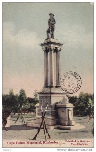 Cape Police Memorial , KIMBERLEY , South Africa , PU-1907