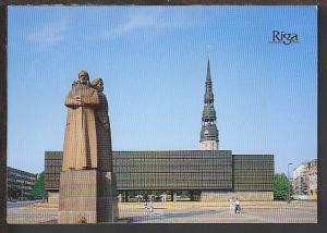 Red Riflemen Museum Riga Latvia Postcard BIN 