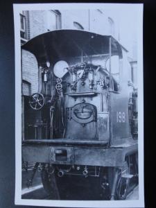 Steam Locomotive No.198 BACKHEAD - A.G.Ellis RP Photocard 080515