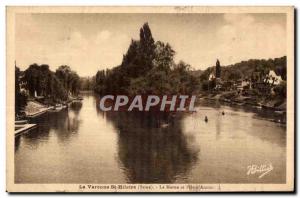 Old Postcard La Varenne St Hilaire (Seine) La Marne and i lle of Love