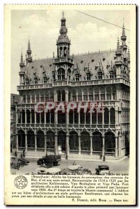 Old Postcard Brussels Maison Du Roi Old Halle in Pain